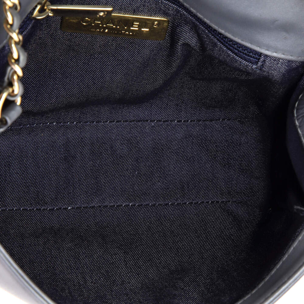 Chanel Cc Mania Flap Bag Lambskin Small #243621C26B - Picture 5 of 9